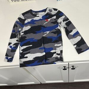 Kids Camouflage Long Sleeve Shirt